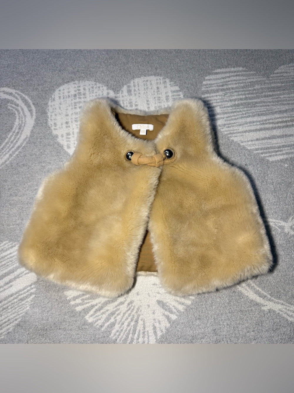 Chloe Baby Faux Fur Vest